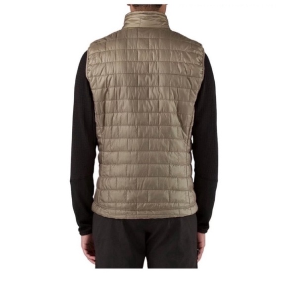 Patagonia Men's Medium Nano Puff Insulated Vest Seabird Grey NWT Puffer - Picture 7 of 8